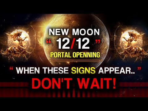 12/12 Portal NEW MOON - " If You Notice This Pattern, ACT IMMEDIATELY! "