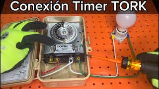 How to connect a TORK timer model 1101P / 1102P