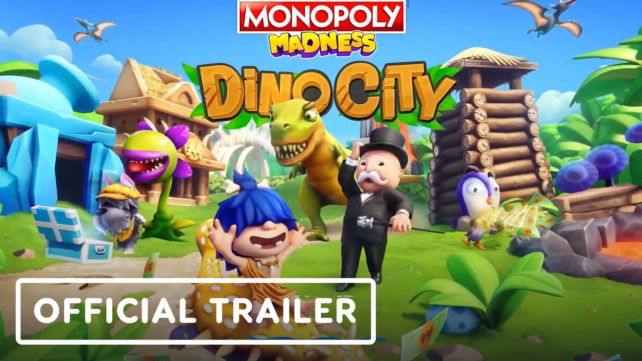 Monopoly Madness: Dino City DLC – Official Launch Trailer