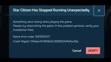 How To Fix Star Citizen Error Code 3221225477?