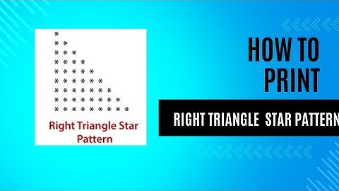 Learn to Code a Right Triangle Star Pattern in Java - Step-by-Step Tutorial