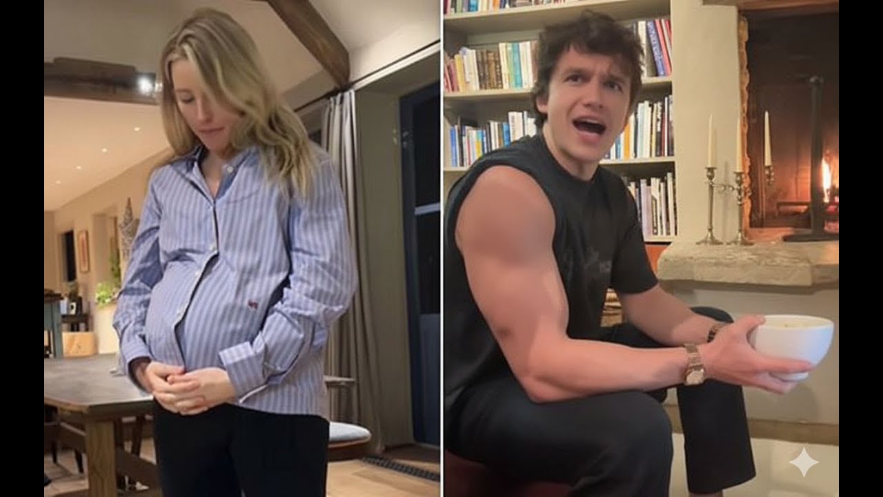 Ellie Goulding Shows Off Her Bump & Jokes “Do I Look Pregnant?” With Beau Minniear