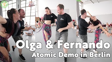 Zouk Atoms demo in Berlin - Dança Alegria