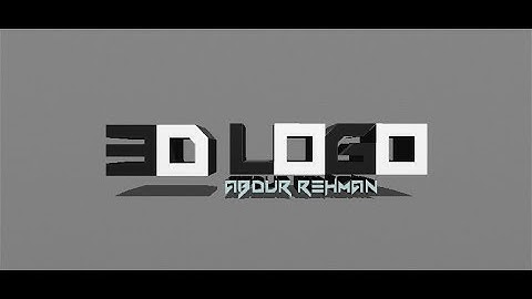 How to Make 3D Text in Photoshop CS6/CC - Simple 3D Effect Tutorial