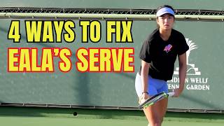 How To Fix Alex Ealas Serve Once And For All