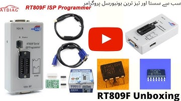 Rt809f-Universal Programmer Unboxing Video.🔥