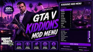 [NEW] GTA 5 Mod Menu PC 2026 / Free Kiddions Cheat, Money Hack & Online Mods (WORKING) screenshot 2
