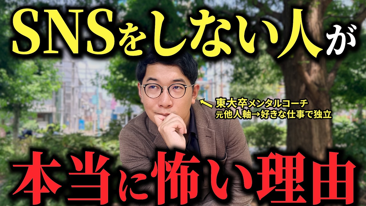 sns やら ない 人