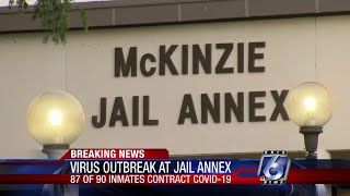 Outbreak at McKinzie Jail Annex in Nucecs County