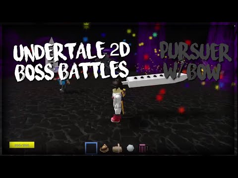 Roblox Undertale 2d Boss Battles Pursuer W Bowtiedpony And Stm - roblox sans au battles dusttrust sans solo youtube
