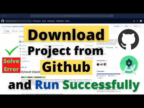 Download Android Project from Github and Run in Android Studio | Beginners | Hindi