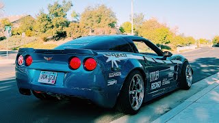 How to wash a corvette the wrong way