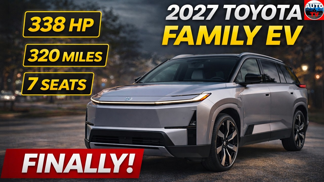 NEW 2027 Toyota Highlander EV - FIRST LOOK Reveal