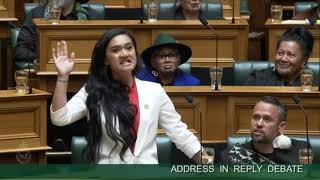Music Clip of New Zealand MP performing haka in powerful maiden speech, NEW Music added, Epic, Rock