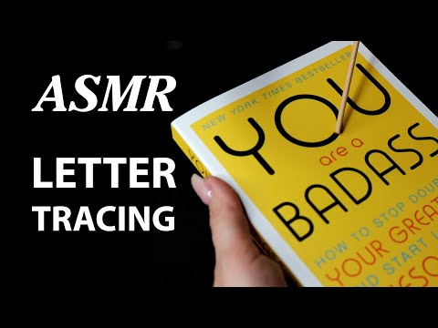 ASMR Letter Tracing | No Talking