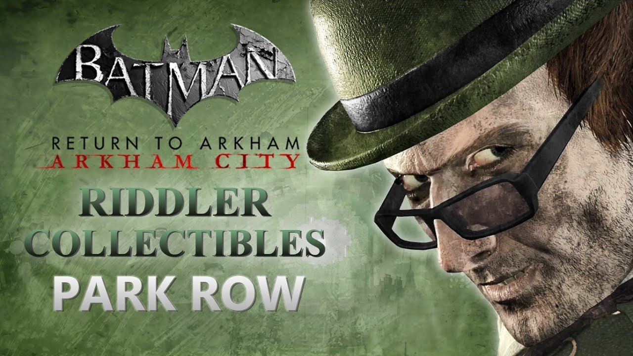 BATMAN: ARKHAM ASYLUM'S RIDDLER TROPHIES ARE COLLECTIBLES DONE RIGHT