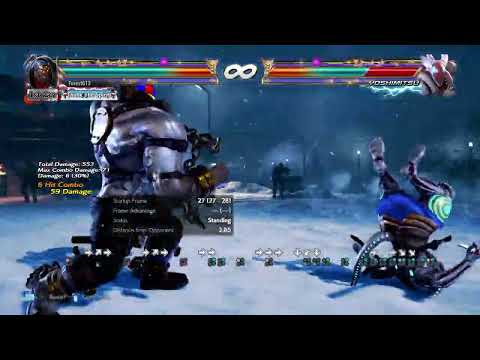 Gigas Has an uf,N,3 Delayed Hopkick but it's -17 and is a Low Altitude Launch! v5 Tekken 7 20230423