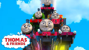 Thomas & Friends™ | Rainbow Engines! | Colors Music Video | Thomas the Tank Engine | Kids Cartoon