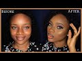 Full Face Makeup Tutorial Using Nigerian products