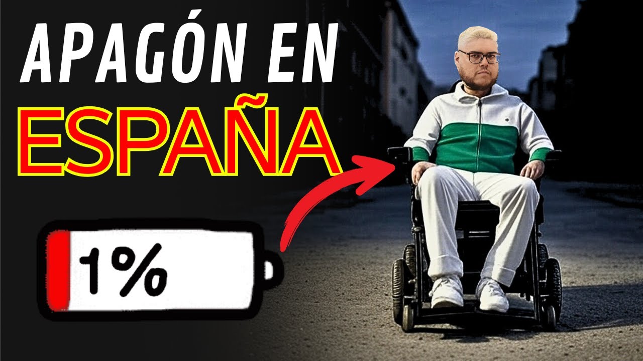 Así ha vivido el APAGÓN EN ESPAÑA 💡 una PERSONA EN SILLA DE RUEDAS ♿ ...