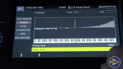 Roland Fantom V-Piano Mode Quick Look