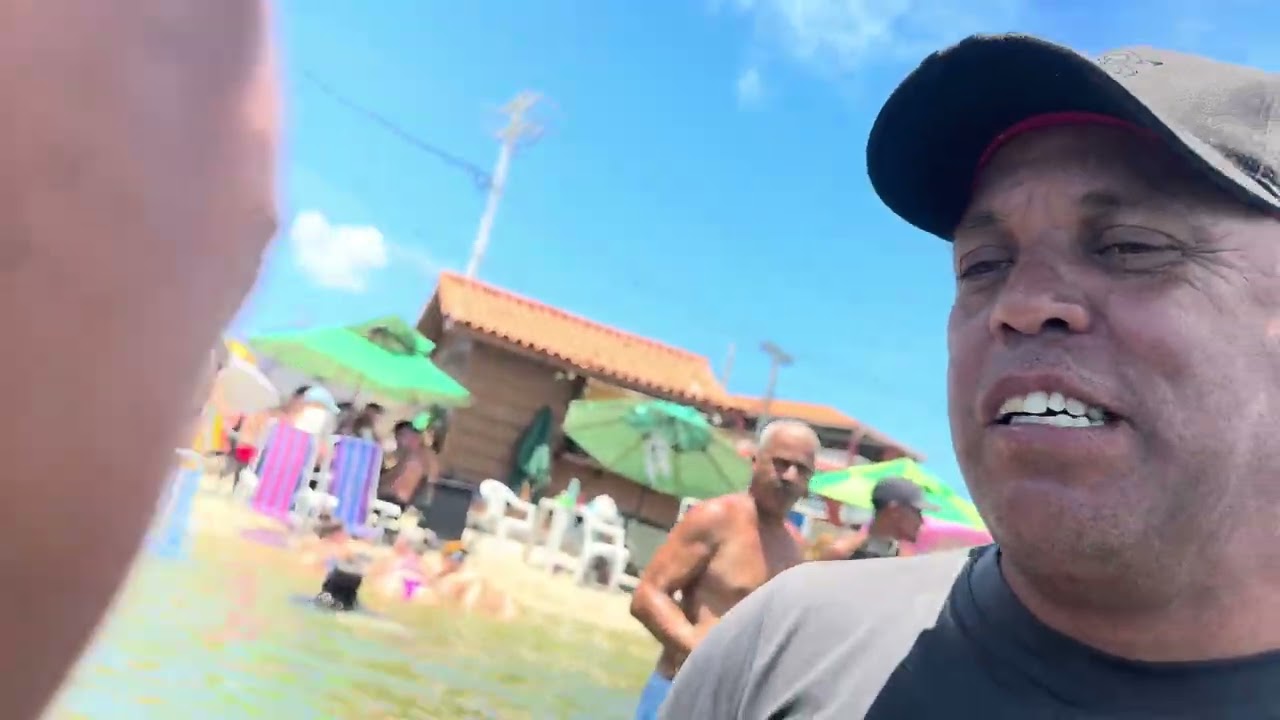 Curtindo a lagoa com a Dindinha