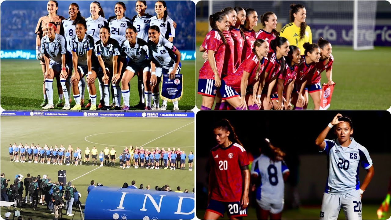 El Salvador vs Costa Rica 1-1: resumen y goles del amistoso