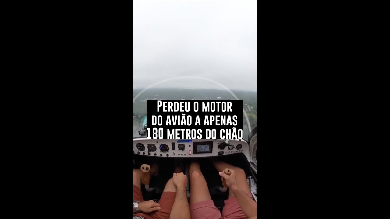 PANE no MOTOR e POUSARAM em MENOS de 1 MINUTO | #Shorts