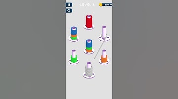 Rope Color Sorting Game