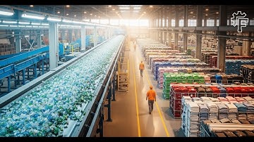 How Millions Of Plastic Bottles Are Turned Into Clothes | The Recycling Process Explained