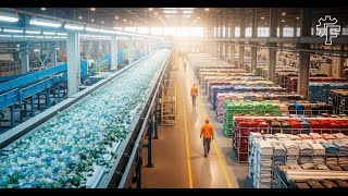 How Millions Of Plastic Bottles Are Turned Into Clothes | The Recycling Process Explained Profile