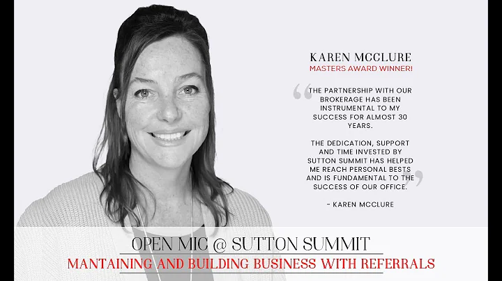 Open Mic @ Sutton Summit with Karen McClure