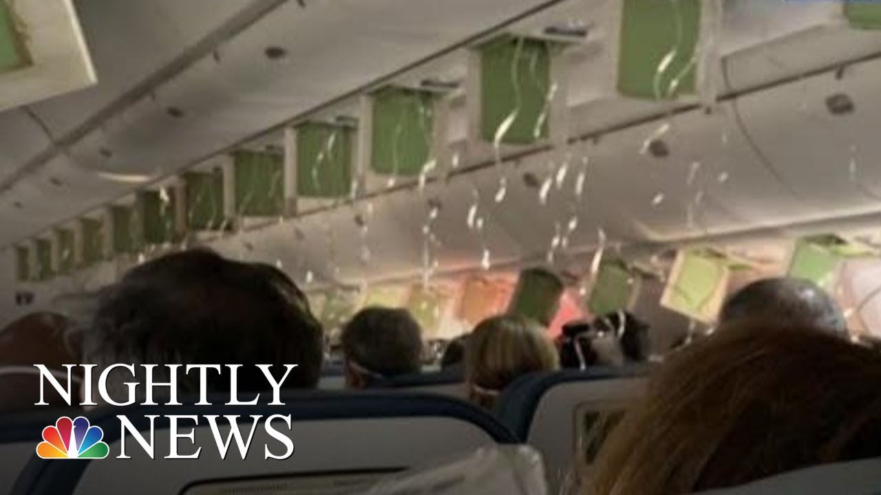rock center concourse Delta Plane Quickly Descends 30,000 Feet In Controlled Descent| NBC Nightly News