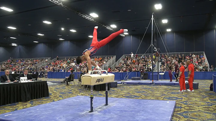 Adrian De Los Angeles - Pommel Horse - 2018 Winter Cup - Finals