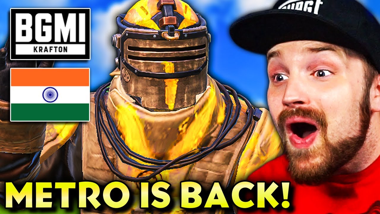 Metro Royale is Back in BGMI - Fresh Account First Match!