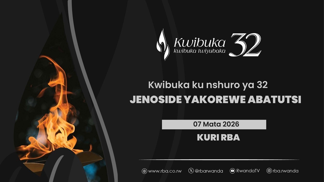 ⚪LIVE: Kwibuka ku nshuro ya 32 Jenoside yakorewe Abatutsi | Tariki 7 ...