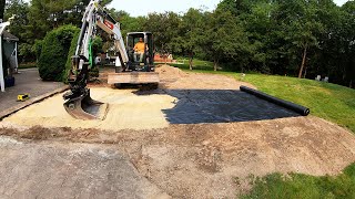 Excavating An Above Ground Pool Pad