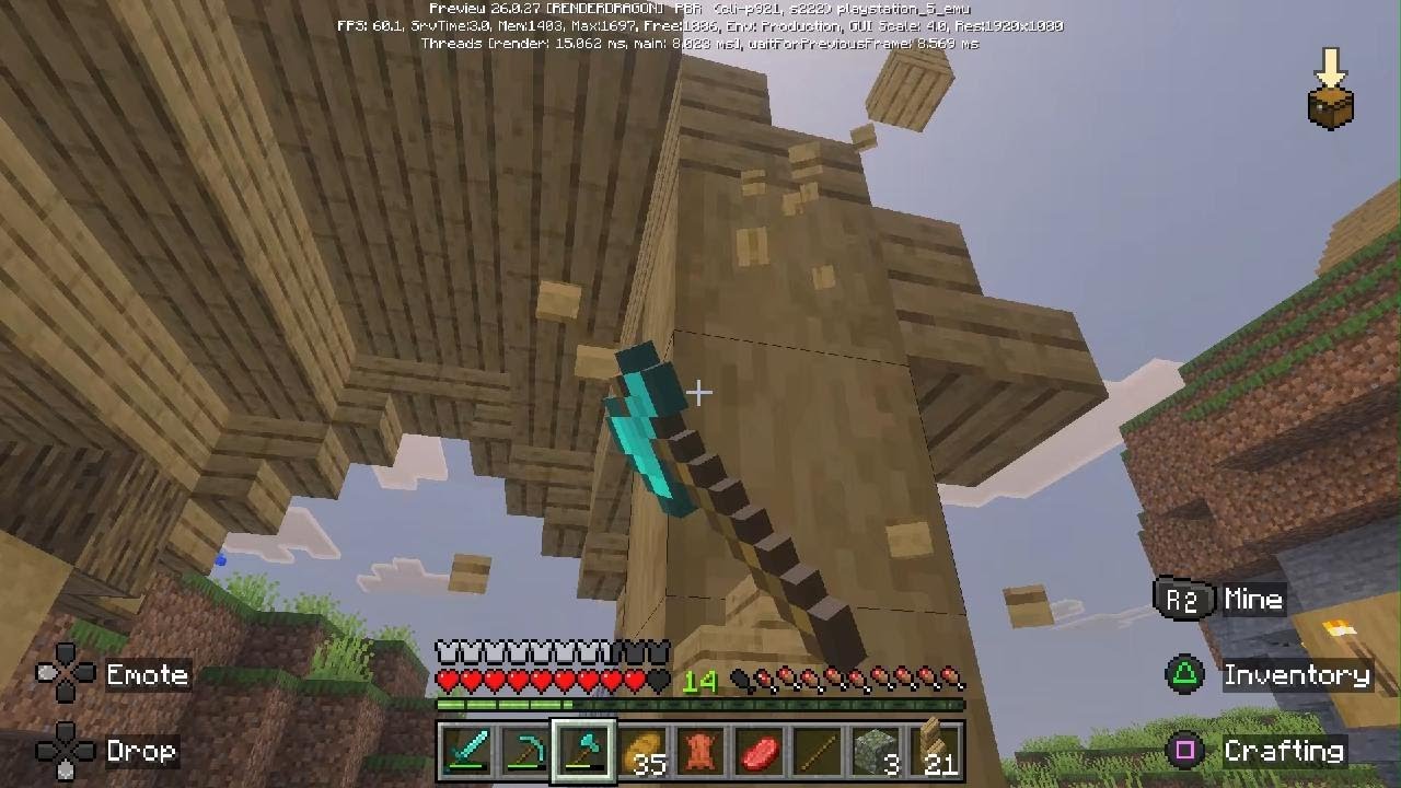 سلسلة الدايموند في ماين كرافت[2]لايك👍