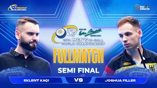 Full Semi-Final | Joshua Filler VS Eklent Kaçi | 2026 WPA Men’s 10-Ball World Championshi Update