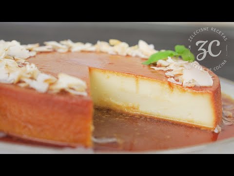 Flan De Coco Y Queso Puerto Rico