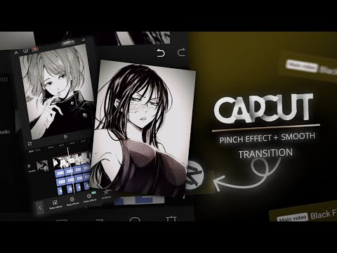 Pinch EFfect + Smooth Transition | CapcutTutorial