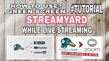 HOW TO USE GREEN SCREEN IN #STREAMYARD WHILE LIVE STREAMING USING MOBILE PHONE EFFECT BACKGROUND