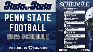 Penn State 2026 Football Schedule