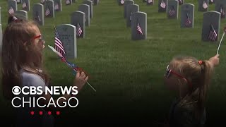 Memorial Day 2025: Fallen servicemembers honored at cemetery in Elwood,  Illinois