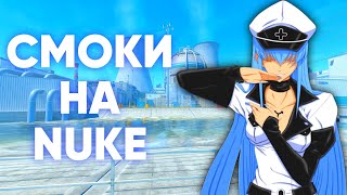 картинка: МЕТОВЫЕ СМОКИ НА NUKE в CS2
