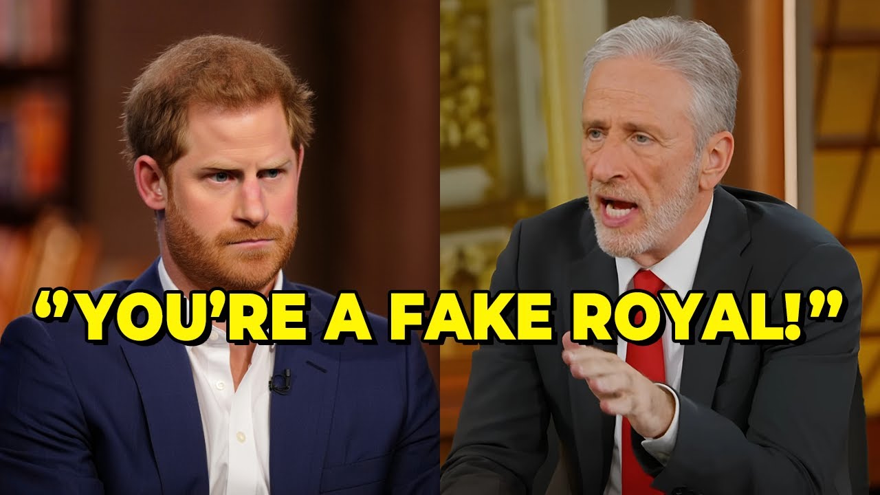 Принц Гарри открыл шоу Джона Стюарта после бурного спора