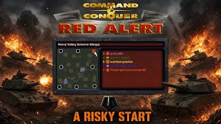 Command and Conquer Red Alert Remastered FFA - A Risky Start
