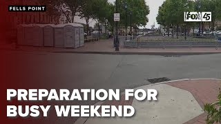 Fells Point prepares for busy weekend amid recent gun violence