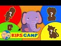 Kidscamp | Match the Animals Shape at the Zoo | Fun Learning Video