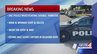 UPDATE: Teen double homicide suspect captured in Oklahoma City, found in Oklahoma River